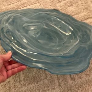 Pier one shallow bowl, type platter
